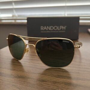 Randolph aviator sunglasses